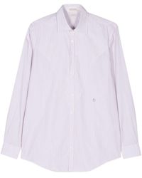 Massimo Alba - Genova Striped Cotton Shirt - Lyst