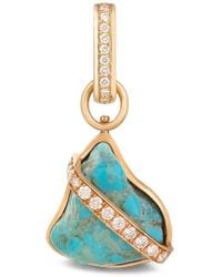 CLARA CHEHAB - Medium Liberté Diamond And Charm - Lyst