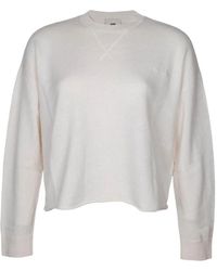 Autry - Logo-Embroidered Cropped Sweater - Lyst