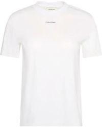 Calvin Klein - Crewneck T-Shirt - Lyst