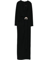 Elie Saab - ビジュートリム マキシドレス - Lyst