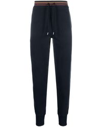 Paul Smith - Contrasting-trim Track Trousers - Lyst