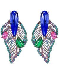 Anabela Chan - 18Kt Vermeil Titan Multi-Stone Earrings - Lyst