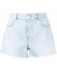 Dames Kleding voor voor Shorts voor Jeans en denim shorts Stella McCartney Denim Shorts in het Blauw 