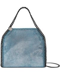 Stella McCartney - Falabella Iridescent Mini Tote Bag - Lyst