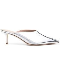 SCAROSSO - Laura 60Mm Patent Mules - Lyst
