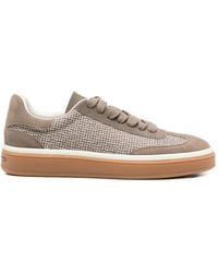 SERGIO MORETTI FIRENZE - Panelled Sneakers - Lyst