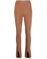 Nanushka - Front-Slit Leggings - Lyst