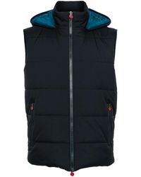 Kiton - Zip-Up Hooded Gilet - Lyst