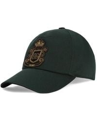 Dolce & Gabbana - Crest-Appliqué Baseball Cap - Lyst