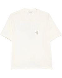 Anine Bing - Wagner Tee Soft Stencil - Lyst