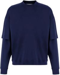 DARKPARK - Double-Layered Wool Sweatshirt - Lyst