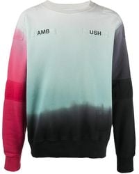 Ambush - Sweat Imprimé À Design Patchwork - Lyst