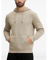 Guess - Logo-Print Hoodie - Lyst