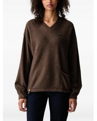 Aeronautica Militare - Pull À Col V - Lyst