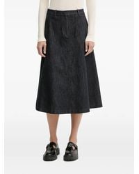 Marc O' Polo - Belt-Loops Midi Skirt - Lyst