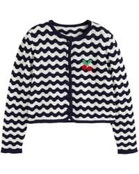 Chinti & Parker - Gehäkelter Cardigan Mit Kirschen - Lyst