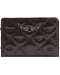 Zadig & Voltaire - Monogram-Pattern Wallet - Lyst
