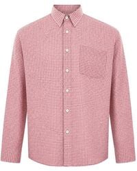 sunflower - Stable Check-Pattern Button-Down Shirt - Lyst