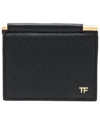 Tom Ford - Bi-fold Leather Wallet - Lyst