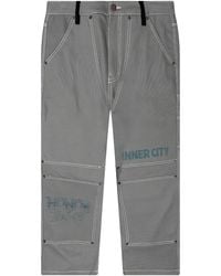 Honor The Gift - Logo-Print Cropped Trousers - Lyst