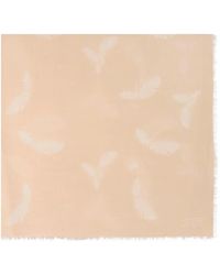 Elisabetta Franchi - Wool And Cashmere Foulard Scarf - Lyst