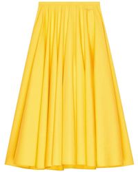 Givenchy - Long Circular Skirt - Lyst