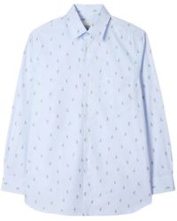 Paul Smith - Little Rabbit Fil Coupé Shirt - Lyst