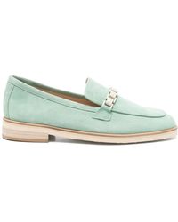 Casadei - Suede Loafers - Lyst