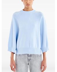 ViCOLO - Raglan-Sleeve Ribbed-Trim Sweater - Lyst