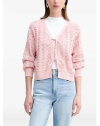 Guess - オープンニット カーディガン - Lyst