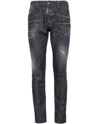 DSquared² - Schmale Cropped-Jeans - Lyst