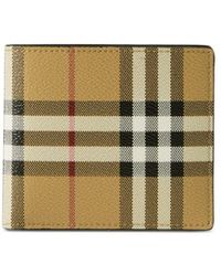 Burberry - Vintage Check-print Wallet - Lyst