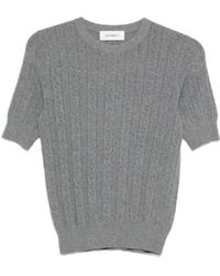 Lisa Yang - Nika Short-Sleeve Sweater - Lyst