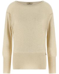 Herno - Sequin Appliqué Sweater - Lyst