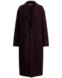 Polo Ralph Lauren - Single-Breasted Wool Coat - Lyst
