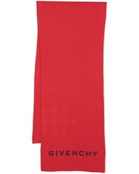Givenchy - Schal mit Intarsien-Logo - Lyst