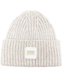 UGG - Gorro Con Parche Del Logo - Lyst