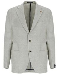 Latorre - Micro-Pattern Cotton Blazer - Lyst
