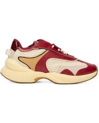 Roberto Cavalli - Panelled Low-Top Sneakers - Lyst