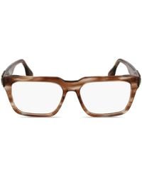 Victoria Beckham - Rectangle-Frame Glasses - Lyst
