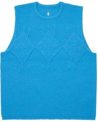 Adererror - Crew-Neck Knitted Vest - Lyst