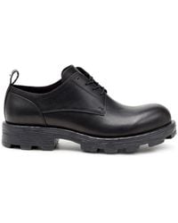 DIESEL - D-hammer Leather Derby Shoes - Lyst