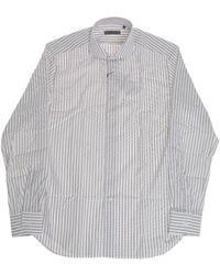Corneliani - Striped French-Collar Shirt - Lyst