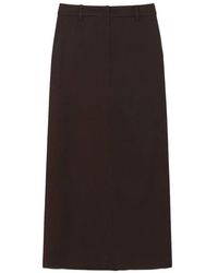 DUNST - H-Line Belt-Loops Maxi Skirt - Lyst