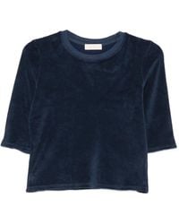 Suzie Kondi - Terry-Cloth T-Shirt - Lyst