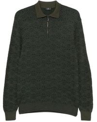 Etro - Pullover Mit Poloshirtkragen - Lyst