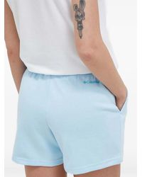 Columbia - French Terry Elasticated Logo Shorts - Lyst