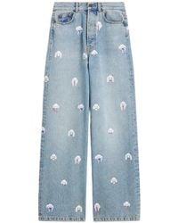 Fiorucci - Vaqueros Con Caniche Estampado - Lyst
