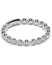 Pragnell - Anillo Bohemia en oro blanco de 18 ct con diamantes - Lyst